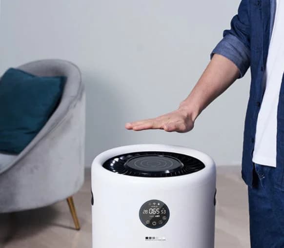 JADE air purifier in modern home